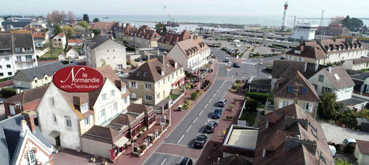 Hotel-Restaurant Le Normandie Luc-sur-Mer Eksteriør billede